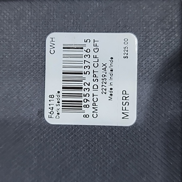 NWT Coach Men's Brown Wallet Gift Set - Picture 5 of 5